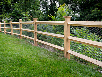 Post And Rail Fencing | CT Fence Company | Post & Wire Fencing