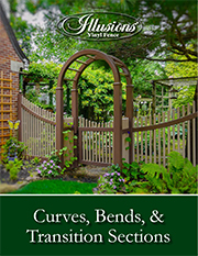 Vinyl Fence Transitions Curves and Bends